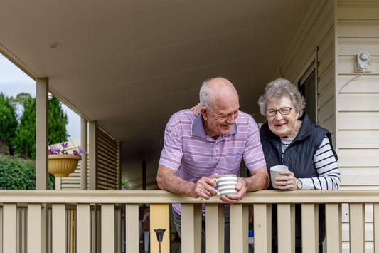 Senior Citizen Couple Enjoying Life and Living Independently At Own Home